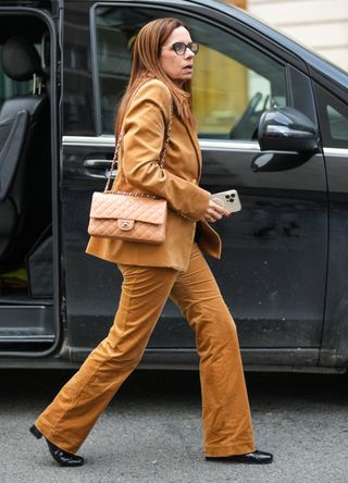 French street style - woman wearing a Chanel bag