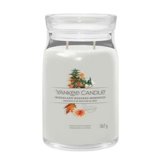 Yankee candle woodland weekend memories candle 