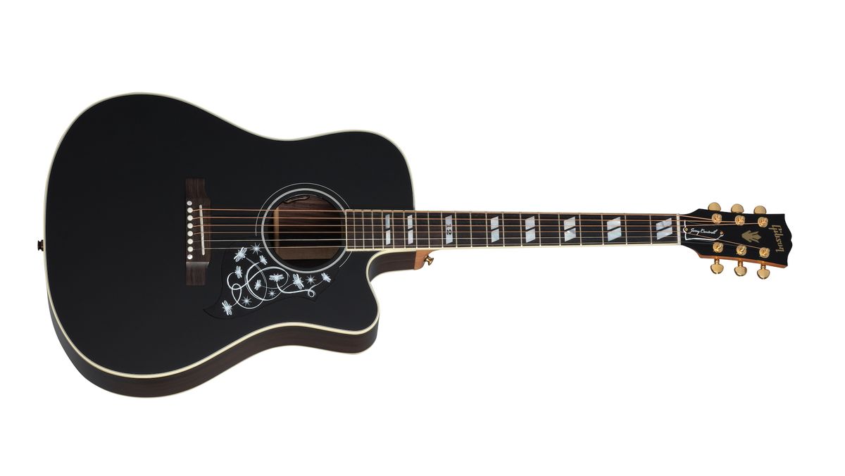 Jerry Cantrell's new signature Gibson Fire Devil acoustic guitar
