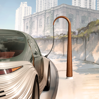 Heatherwick Studio's Airo electric vehicle concept and charge station