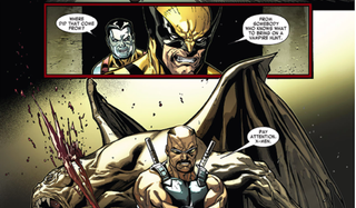 Blade in Curse of the Mutants comic