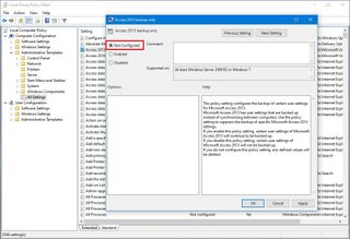 Reset Group Policy object settings