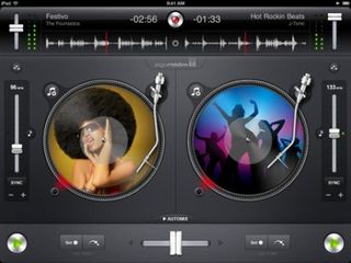 djay app is for iPad, iPhone or iPod Touch