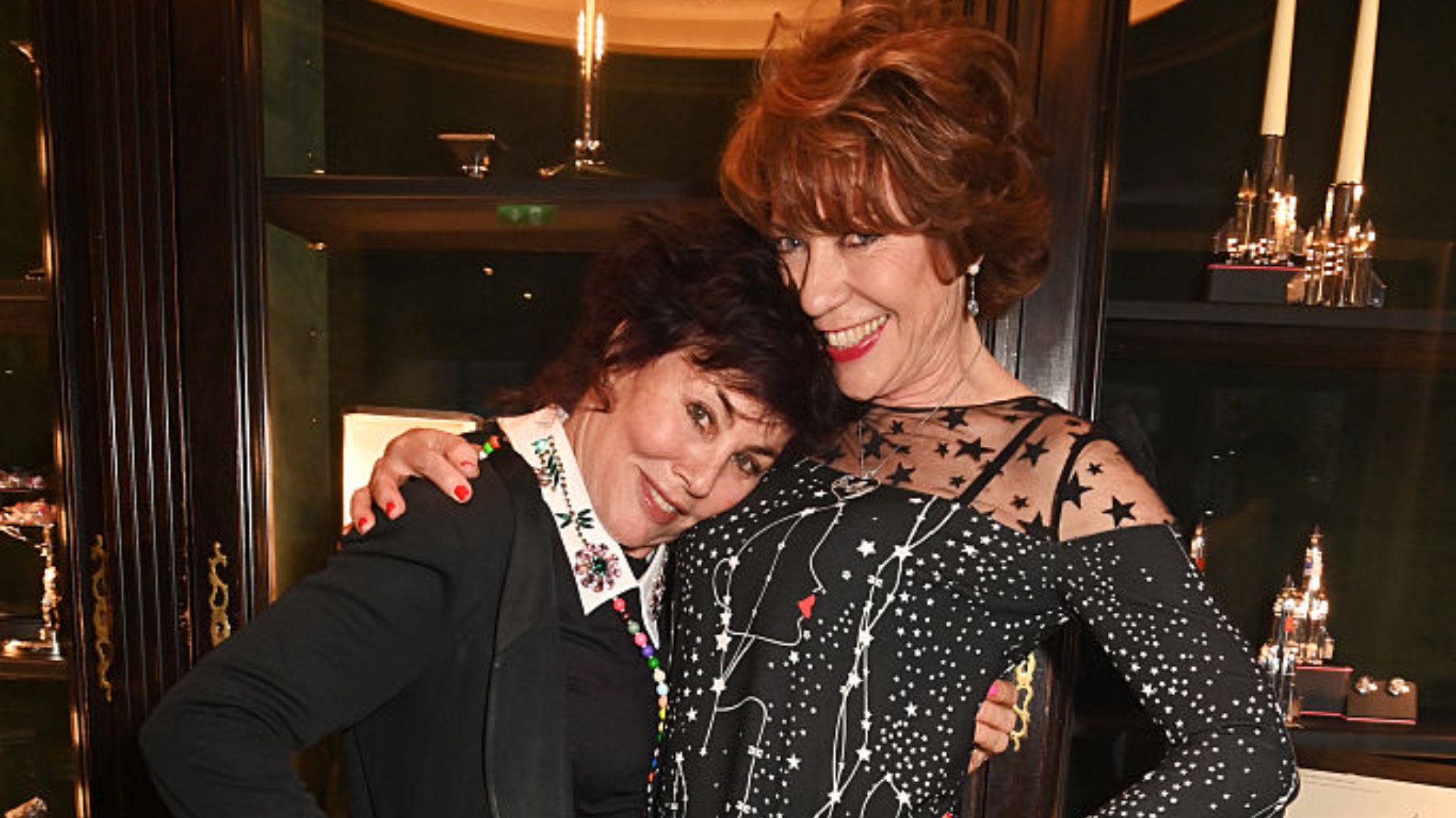 Ruby Wax and Kathy Lette attend the launch of Theo Fennell&#039;s new book &quot;The Glory Years&quot; at Theo Fennell, Chelsea