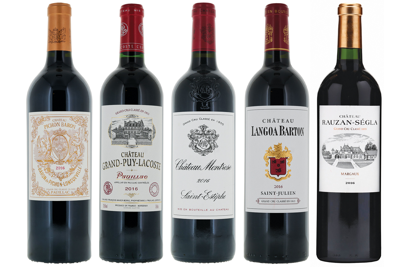 2016 M&eacute;doc grand cru class&eacute;s