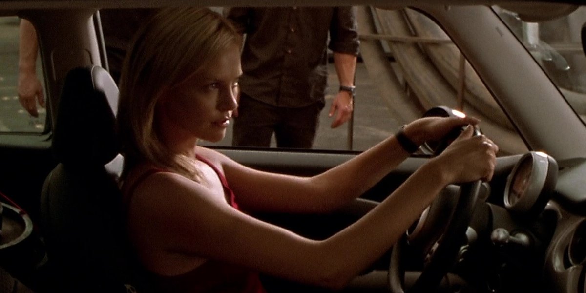 Charlize Theron in The Italian Job