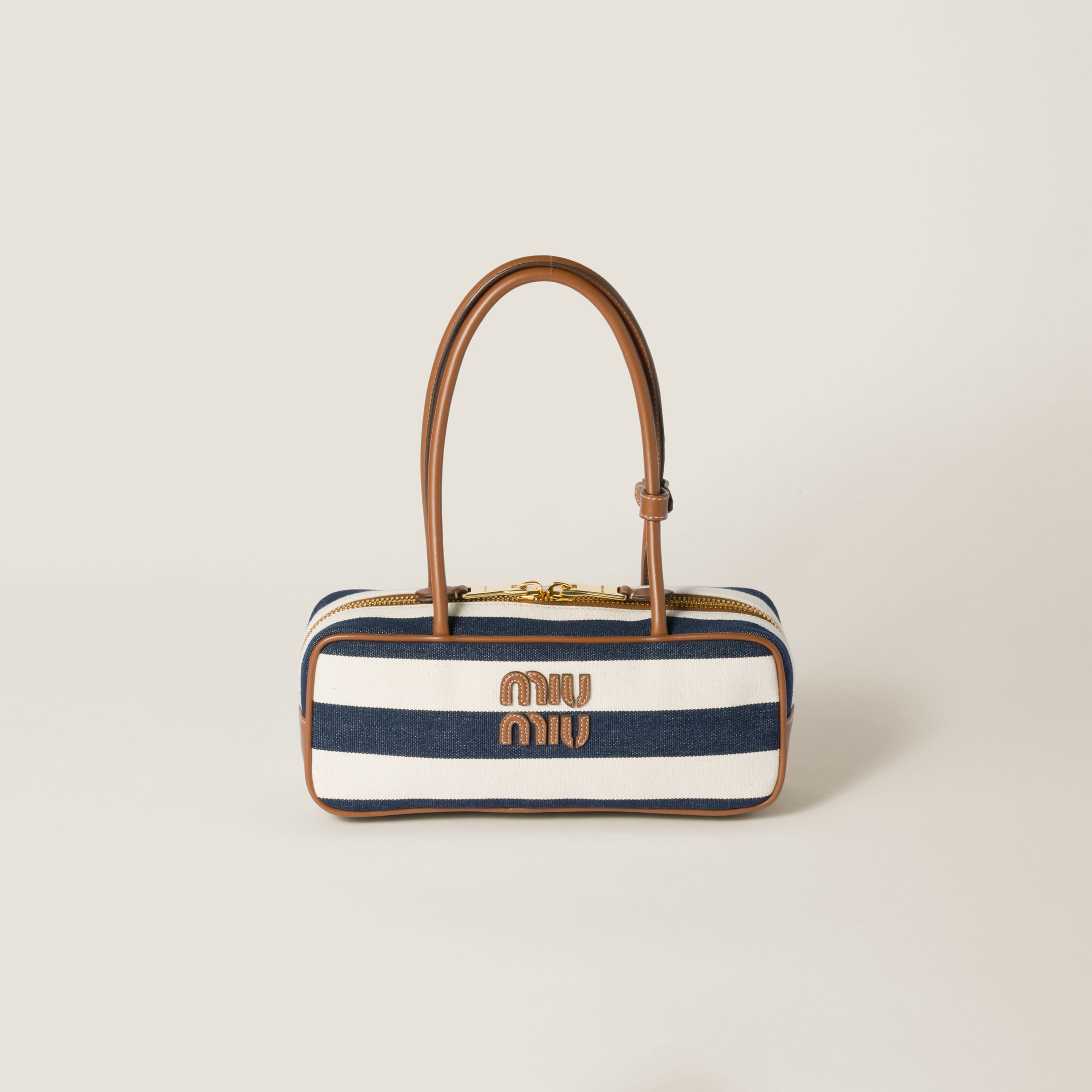 Beau Canvas and Leather Bag
