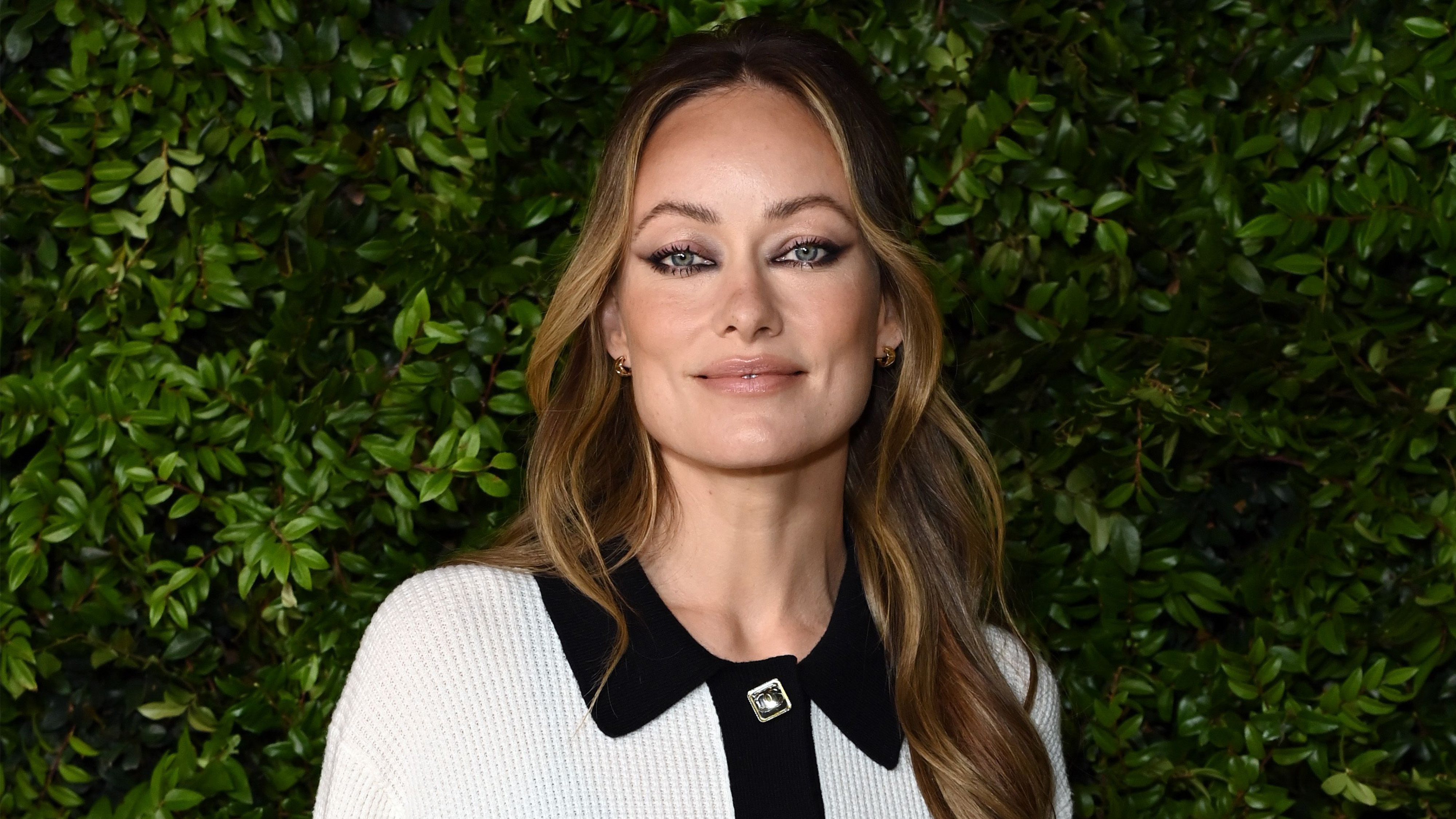 LOS ANGELES, CALIFORNIA - DECEMBER 10: Olivia Wilde, wearing CHANEL, attends the Academy Women&#039;s Luncheon presented by CHANEL at the Academy Museum Of Motion Pictures on December 10, 2024 in Los Angeles, California. 