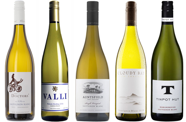 New- Zealand white wines 2018