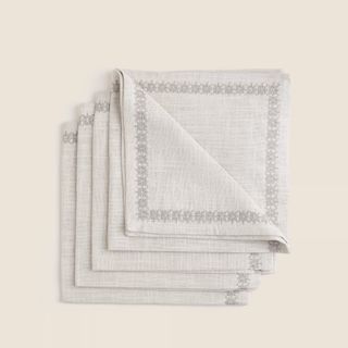 M&S X Fired Earth Cotton Napkins