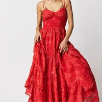 7. Sundrenched Printed Maxi Dress