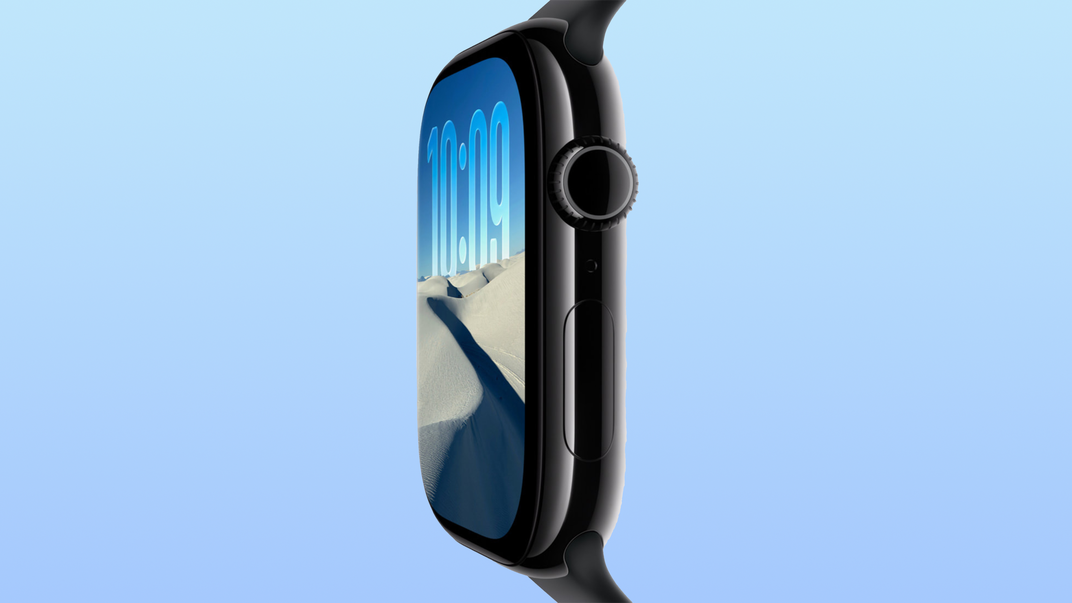 The Apple Watch Series 11 display shown at multiple angles.