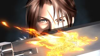 Squall with his gunblade
