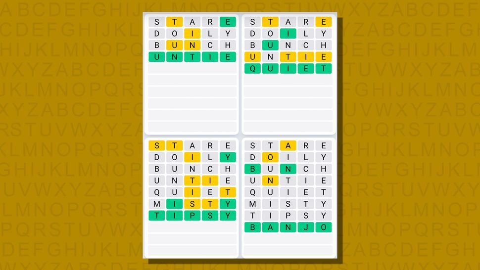 Quordle today hints and answers for Tuesday, January 30 (game 736
