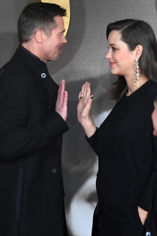 Brad Pitt & Marion Cotillard