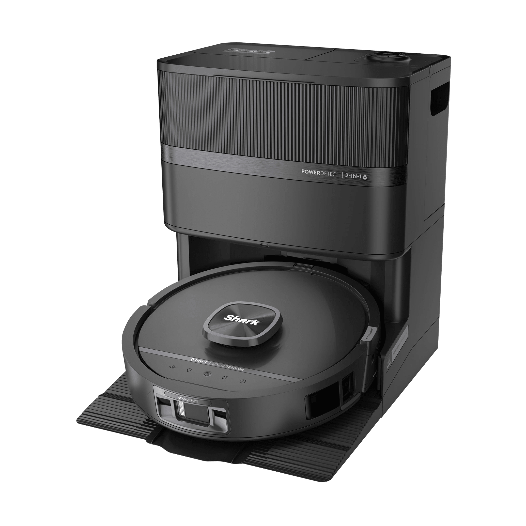 Shark Powerdetect Uv Reveal 2-In-1 Vac &amp;amp; Mop Robot Vacuum &amp;ndash; Black