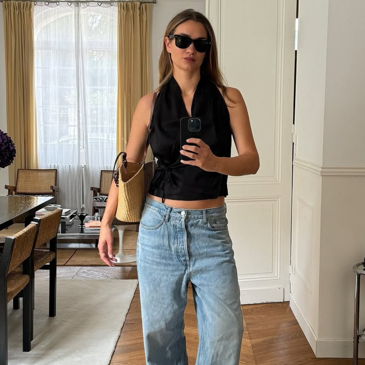 Wait, Is Everyone Suddenly Skipping Flats for These Dated Shoes With Jeans Again?