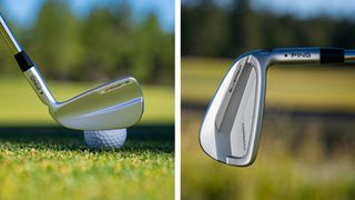 The Stunning PING Blueprint T model is a modern take on a classic blade while the Blueprint S offers a touch more forgiveness