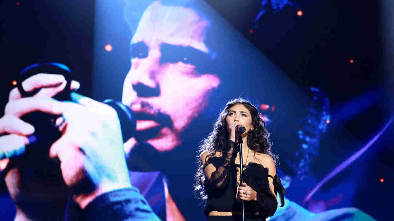 Toni Cornell performing at the 2025 Rock And Roll Hall Of Fame