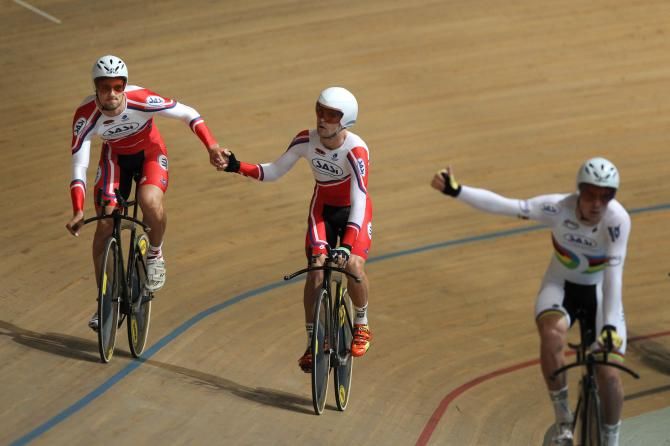 The Men's team pursuit was won by Alex Edmondson, Glenn O&rsquo;Shea, Jack Bobridge and Luke Davison