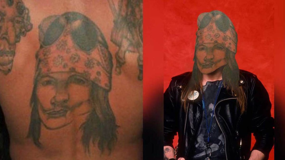punk rock star tattoo