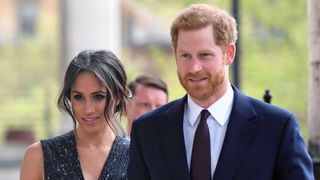 britain's prince harry r and his us fiancee meghan markle arrive to attend a memorial service at st martin in the fields in trafalgar square in london, on april 23, 2018, to commemorate the 25th anniversary of the murder of stephen lawrence prince harry will attended a memorial on monday marking the 25th anniversary of the racist murder of black teenager stephen lawrence in a killing that triggered far reaching changes to british attitudes and policing the prince and his fiancee meghan markle joined stephen's mother doreen lawrence, who campaigned tirelessly for justice after her son was brutally stabbed to death at a bus stop on april 22, 1993 photo by victoria jones pool afp photo credit should read victoria jonesafp via getty images