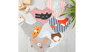 Hayley & Co Little Animal Dribble Bib