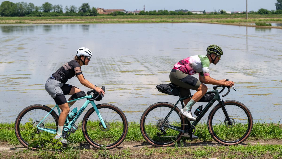 New Bianchi Arcadex adventure gravel bike adds internal frame storage and 50mm tyre clearance