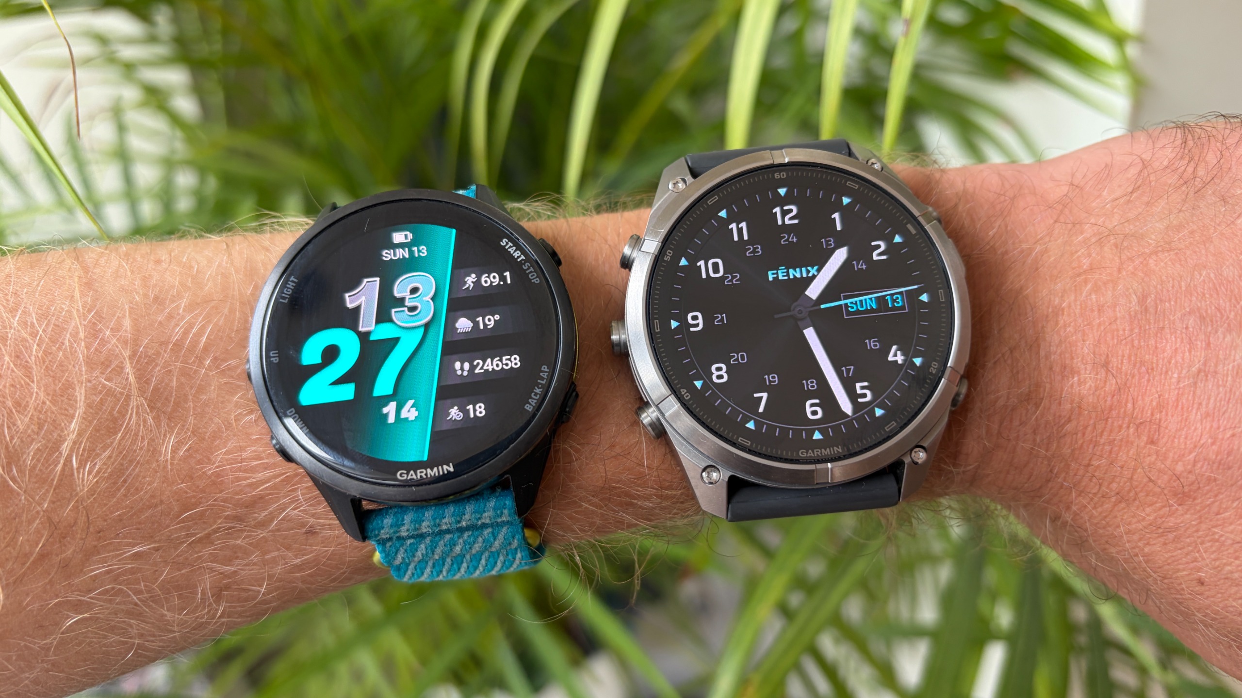 Garmin Forerunner 970 vs Garmin Fenix 9 Pro