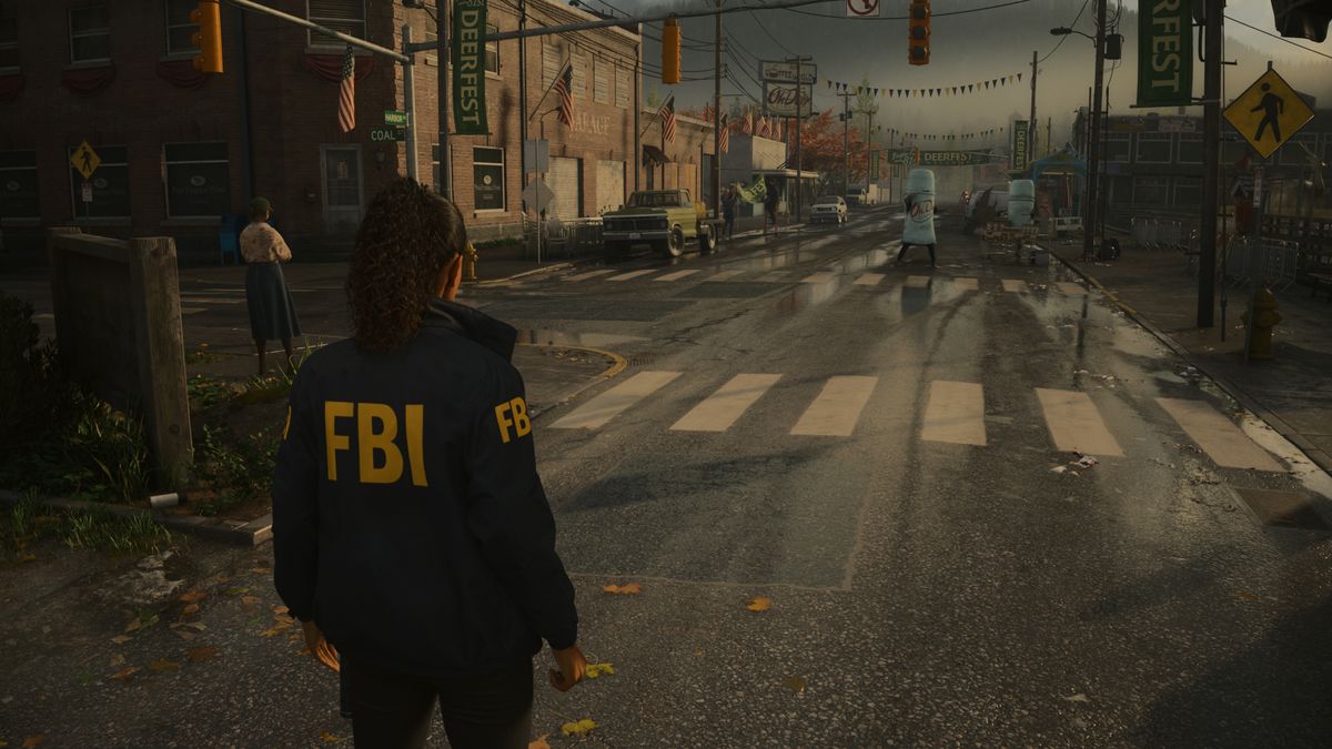 Alan Wake 2 image fidelity comparison screenshots