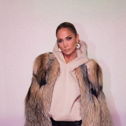 Jennifer Lopez poses while promoting 'This Is Me...Now.'