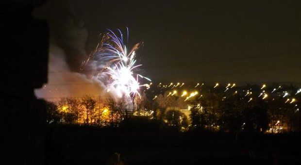 Firework factory fire 