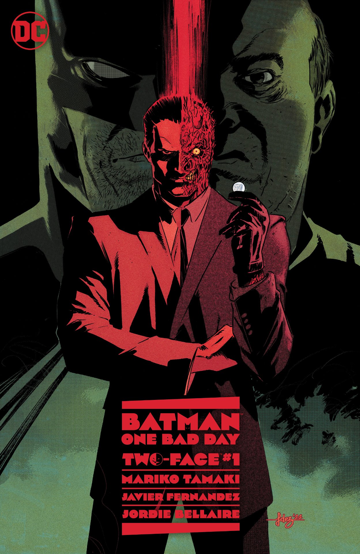 Batman - One Bad Day: Two-Face Nr. 1-Cover