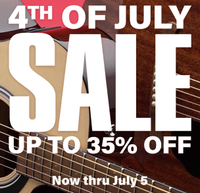 Guitar Center 4th of July sale: Save up to 35%
There are big savings available on electric guitars from the likes of Epiphone and Gretsch, acoustic guitars from names like Fender and Breedlove, and amps from the likes of Blackstar, among many others. You've got until July 5