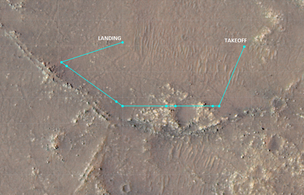 Марсіанський вертоліт NASA подолав позначку в 1 милю