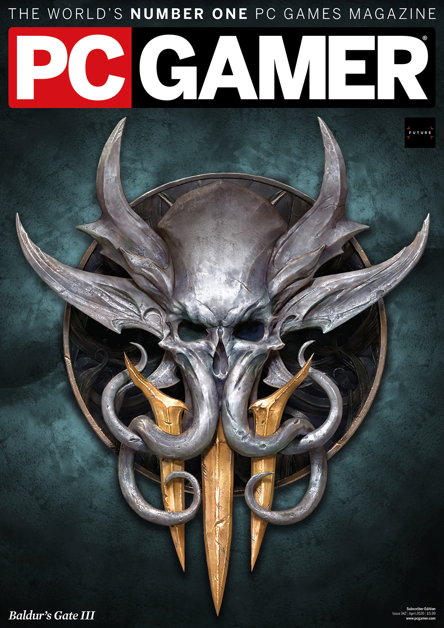 pc gamer baldur's gate 3 magazine