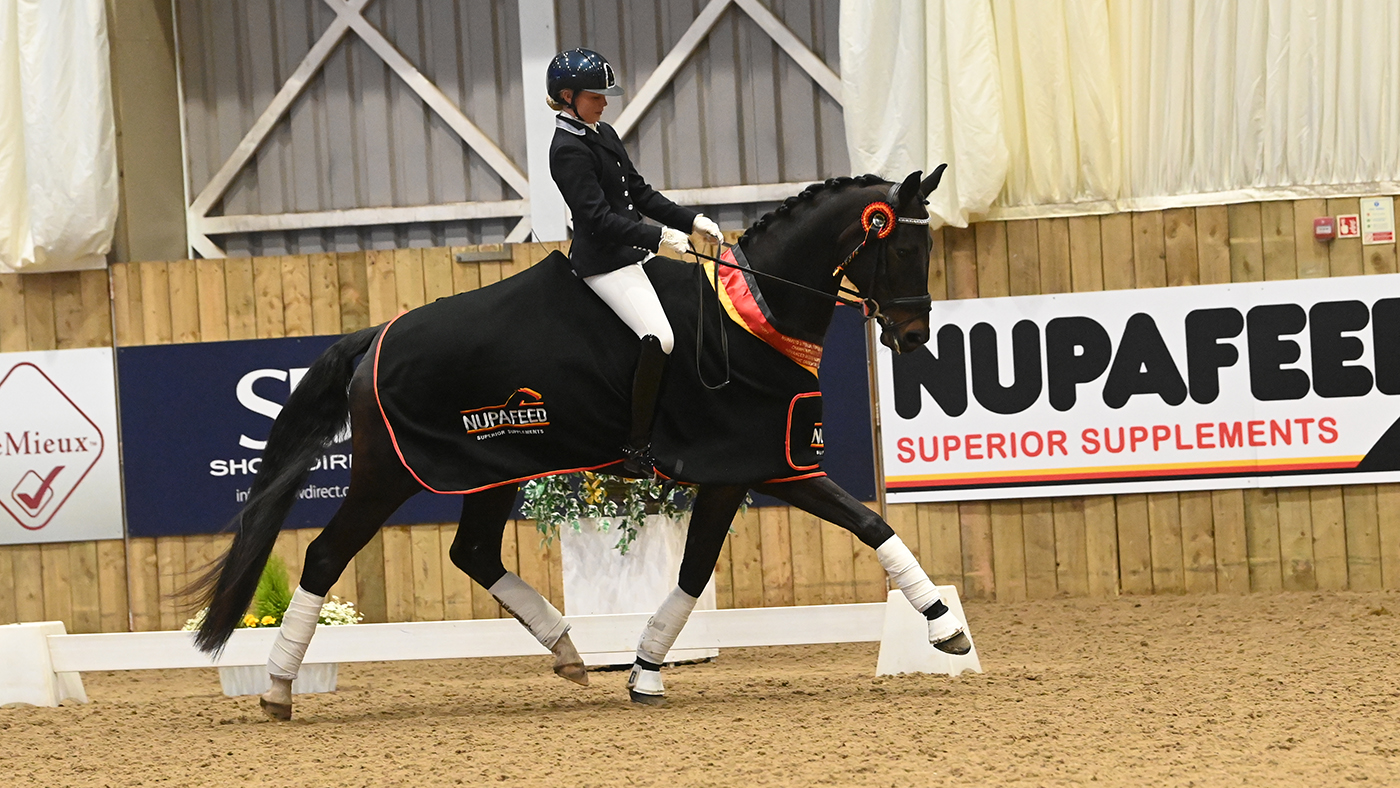 Winter Dressage Championships Abbie Newbury on Seagry Firstamour