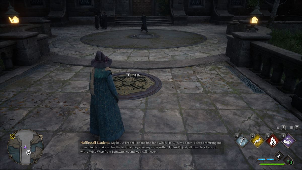 Hogwarts Legacy torch puzzle