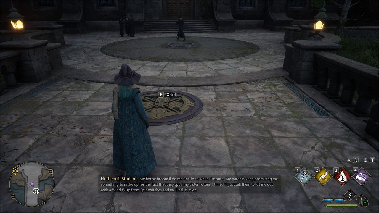 Hogwarts Legacy torch puzzle
