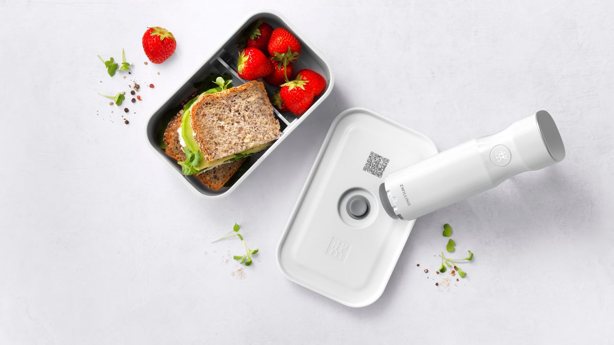 These vacuumsealed lunch boxes from Zwilling Fresh and Save are