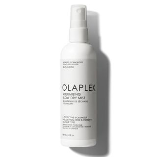 Product shot of Olaplex Volumising Blow Dry Mist, Marie Claire Hair Awards winner for hair styling 