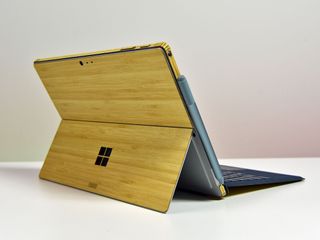 Handmade Real Wood Cover for Surface Laptop, Toast