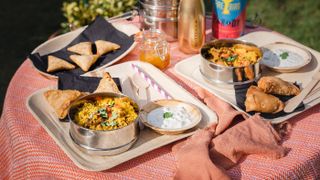 Mandira’s Kitchen Indian picnic in a box for two