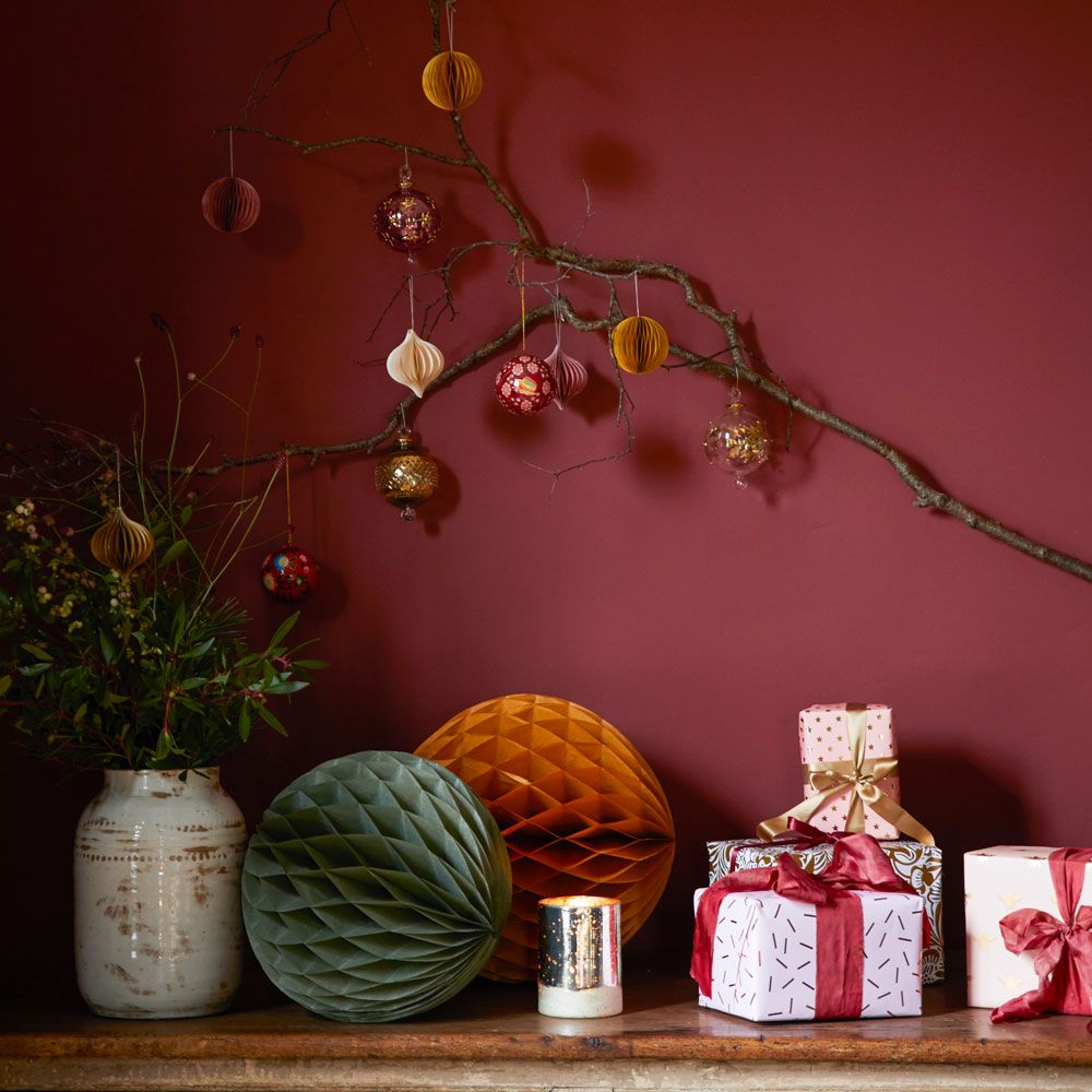 Christmas bauble display ideas to embellish festive decor | Ideal Home