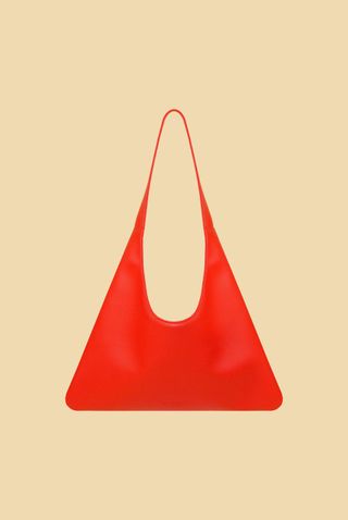 Triangular Agave Bag | Tomato red