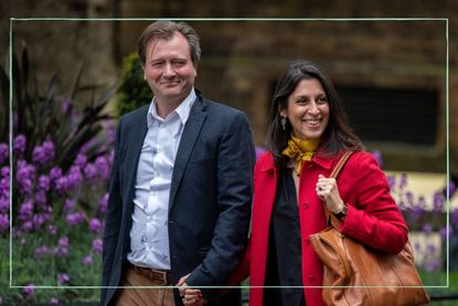 Nazanin zaghari-ratcliffe with her husband Richard Ratcliffe outside 10 Downing Street