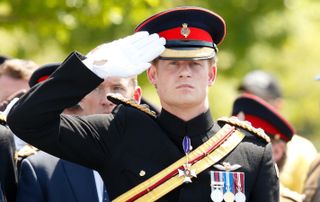 Prince Harry did two tours in Afghanistan