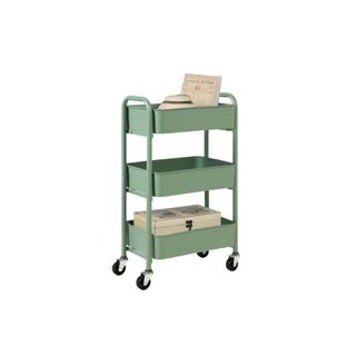 3-Tier Metal Utility Cart SunnyPoint