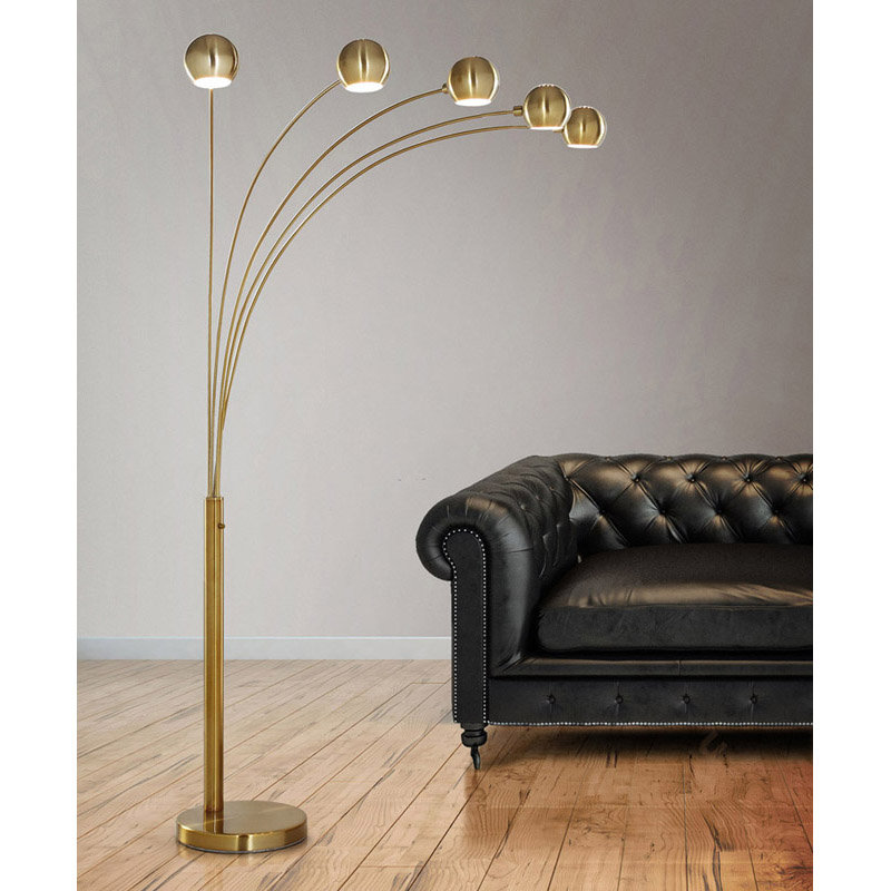 Wrought Studio™ Dealba Orbs 85" Tree Floor Lamp & Reviews | Wayfair