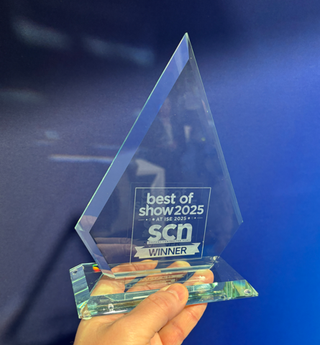 The SCN Best of Show Award for ISE 2025.